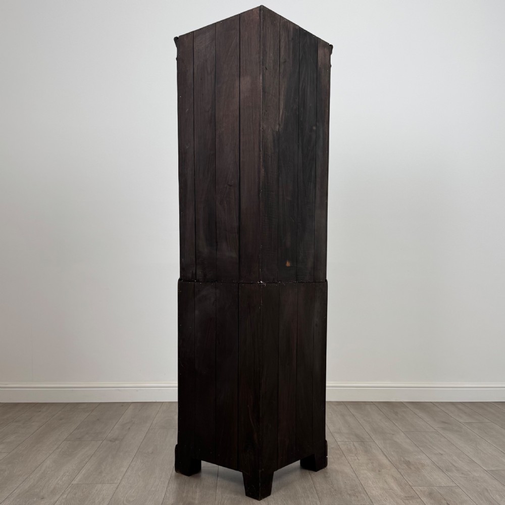Antique 20th Century Fine Quality Corner Cabinet In Oak  View III