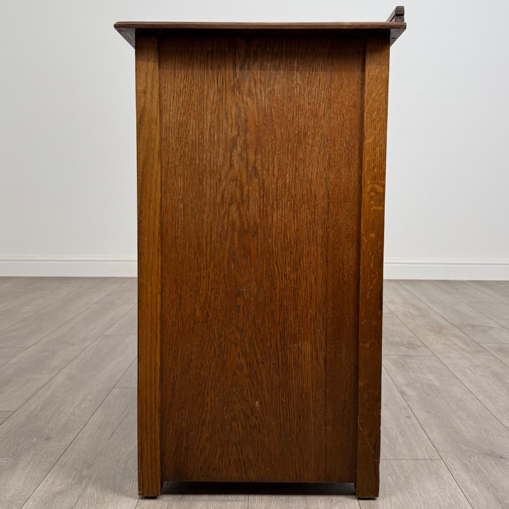 Antique 20th Century Good Quality Chest Of Drawers In Oak  View III