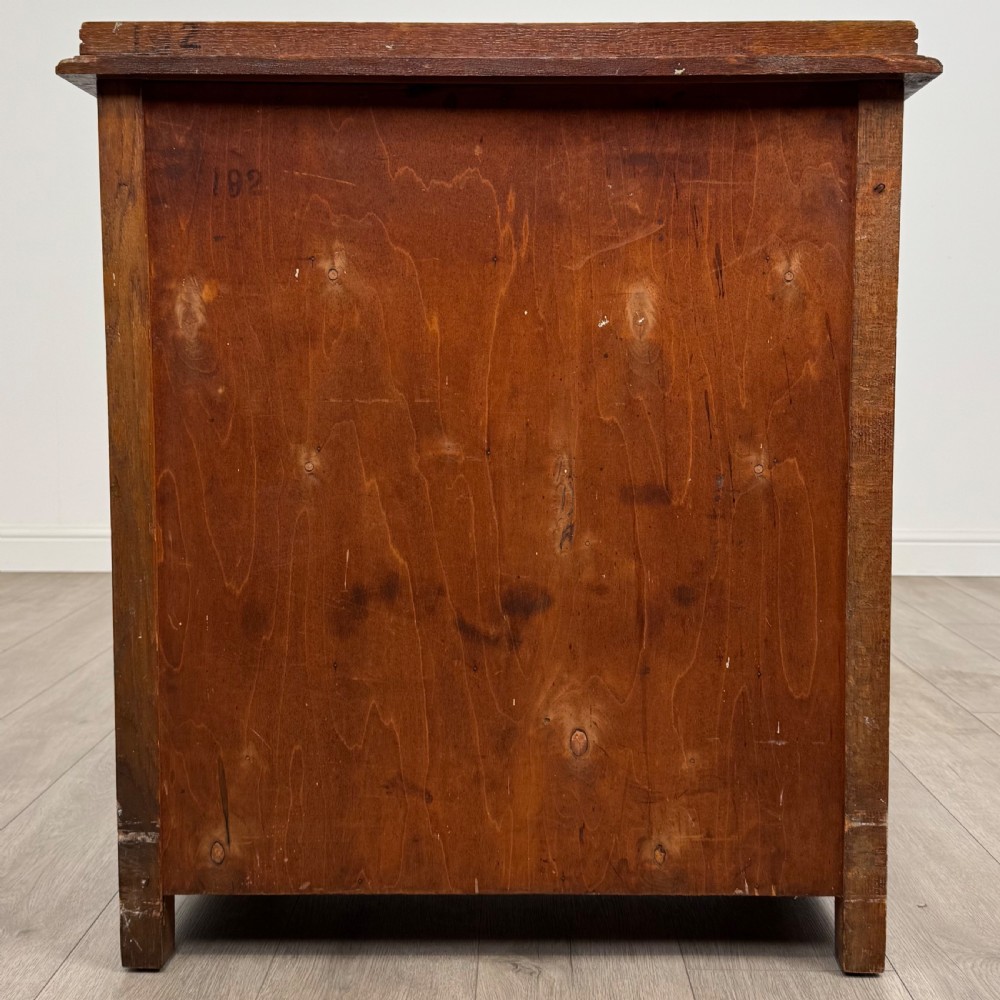 Antique 20th Century Good Quality Chest Of Drawers In Oak  View V