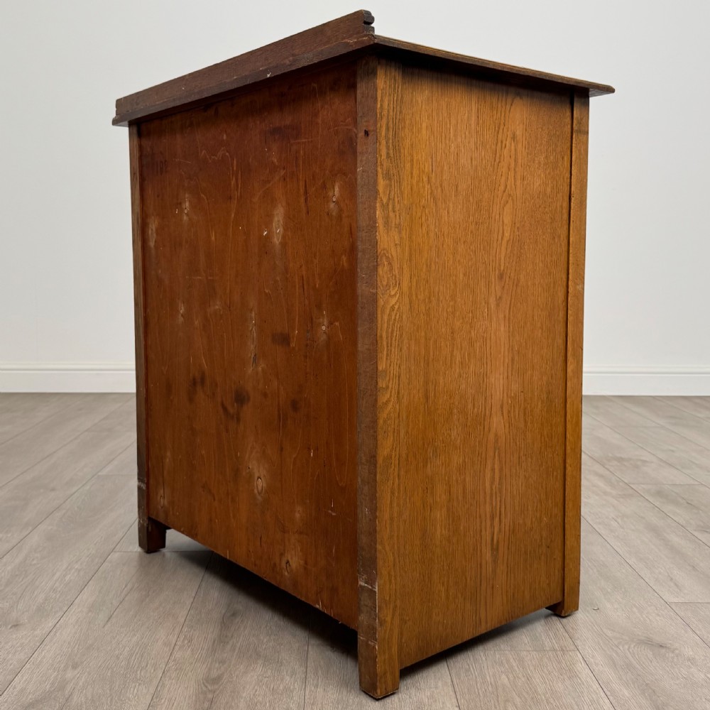 Antique 20th Century Good Quality Chest Of Drawers In Oak  View VI