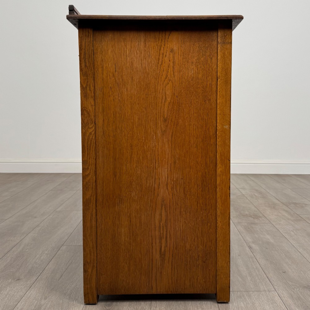 Antique 20th Century Good Quality Chest Of Drawers In Oak  View VII