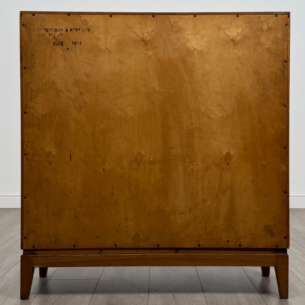 Antique 20th Century Fine Quality Display Cabinet In Golden Oak  View VII