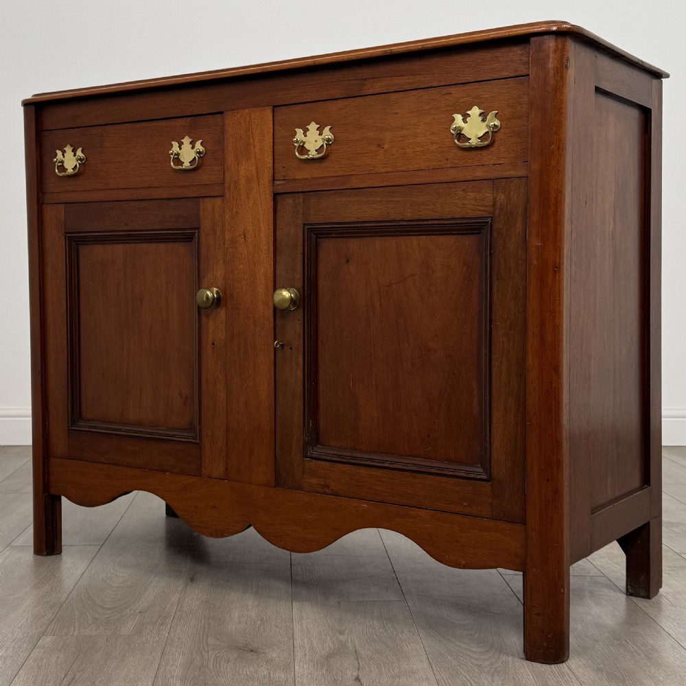 Antique 20th Century Cupboard In Walnut  View III