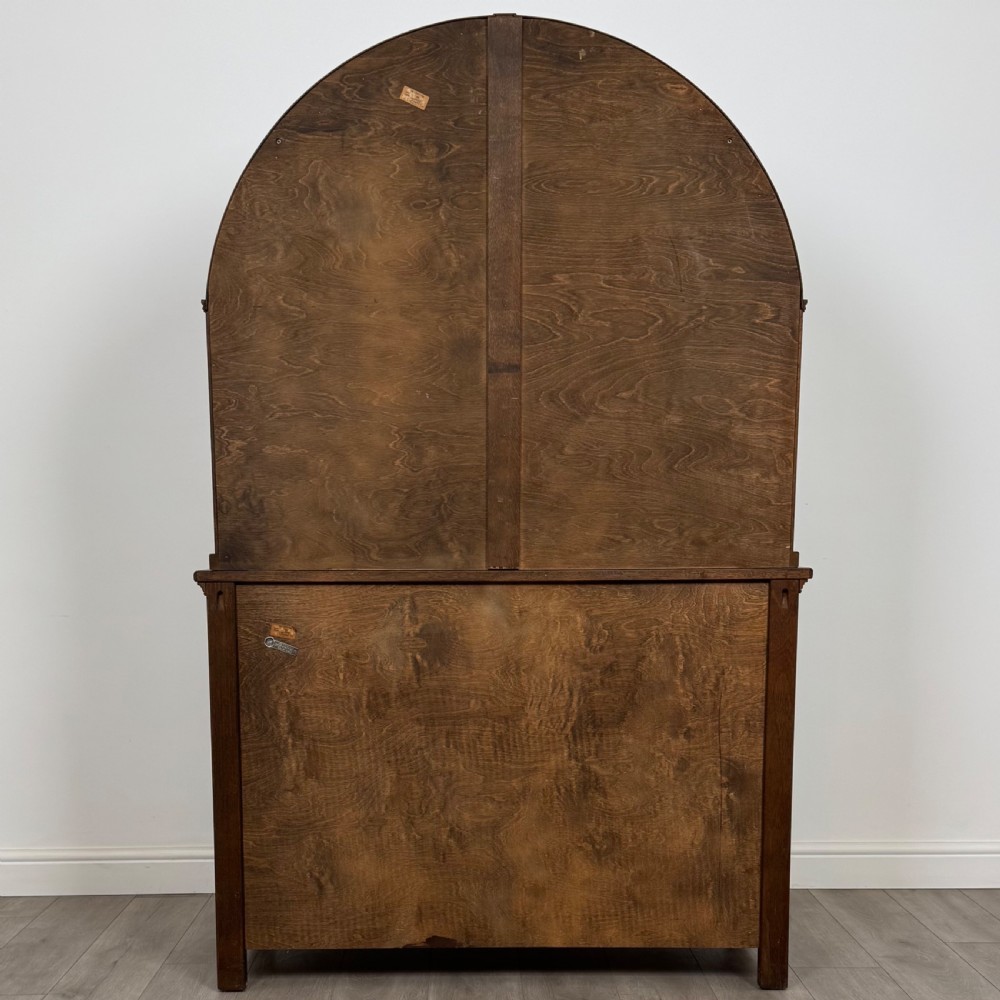 Antique 20th Century Good Quality Dresser In Oak View VI