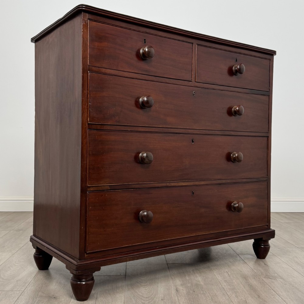 Antique 18th Century Good Quality Mahogany Chest Of Drawers View VIII