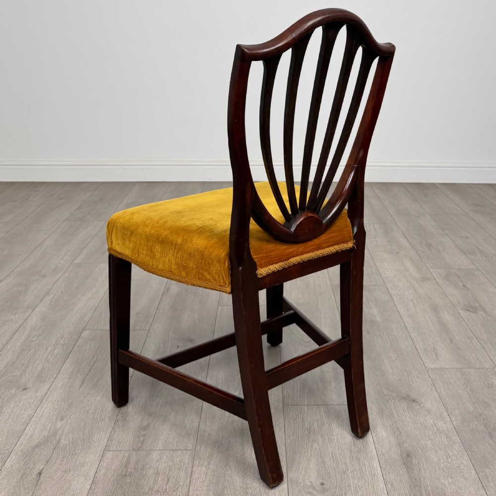 Antique 19th Century Set Of 6 Dining Chairs In Mahogany  View III
