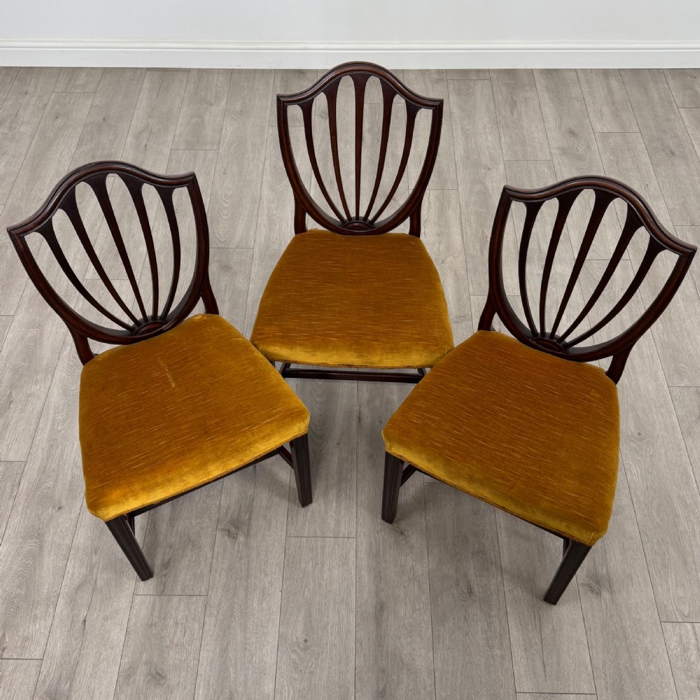 Antique 19th Century Set Of 6 Dining Chairs In Mahogany  View VIII
