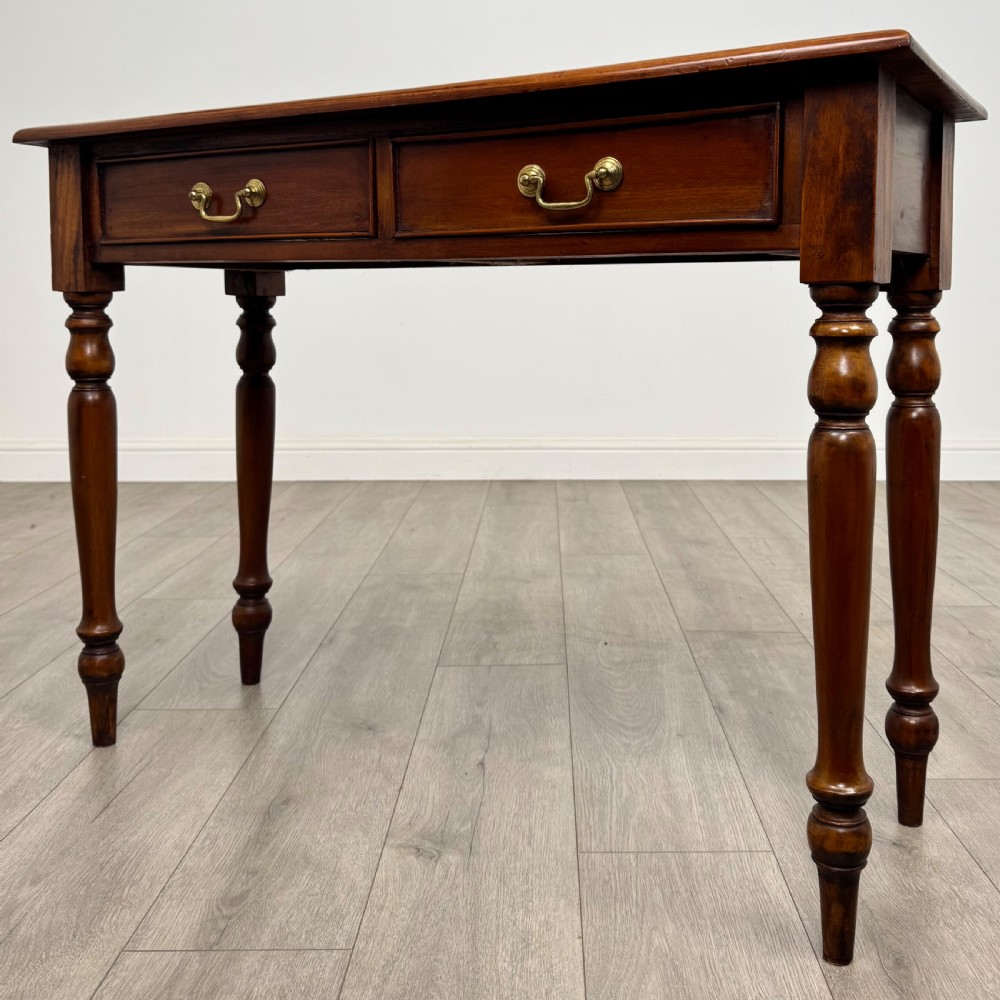 Antique 20th Century Good Quality Side Table In Mahogany  View II