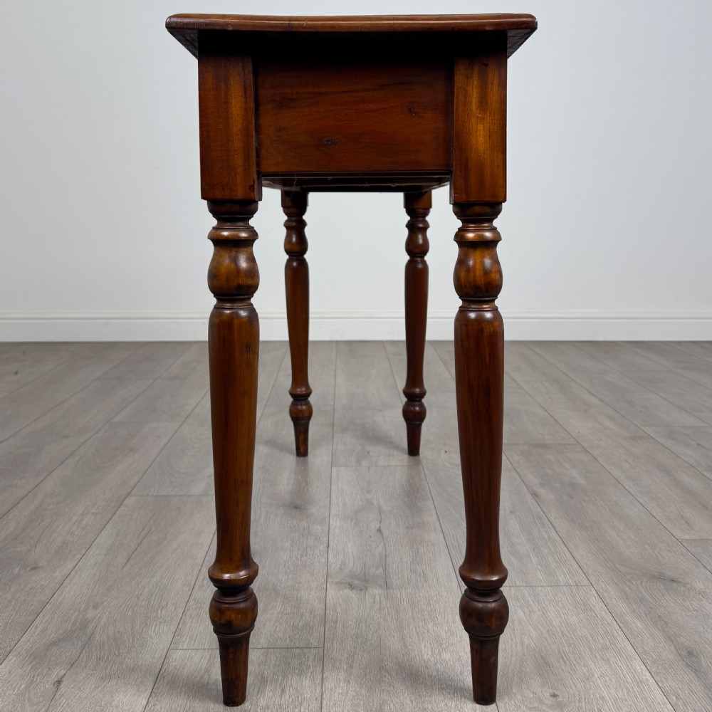Antique 20th Century Good Quality Side Table In Mahogany  View III