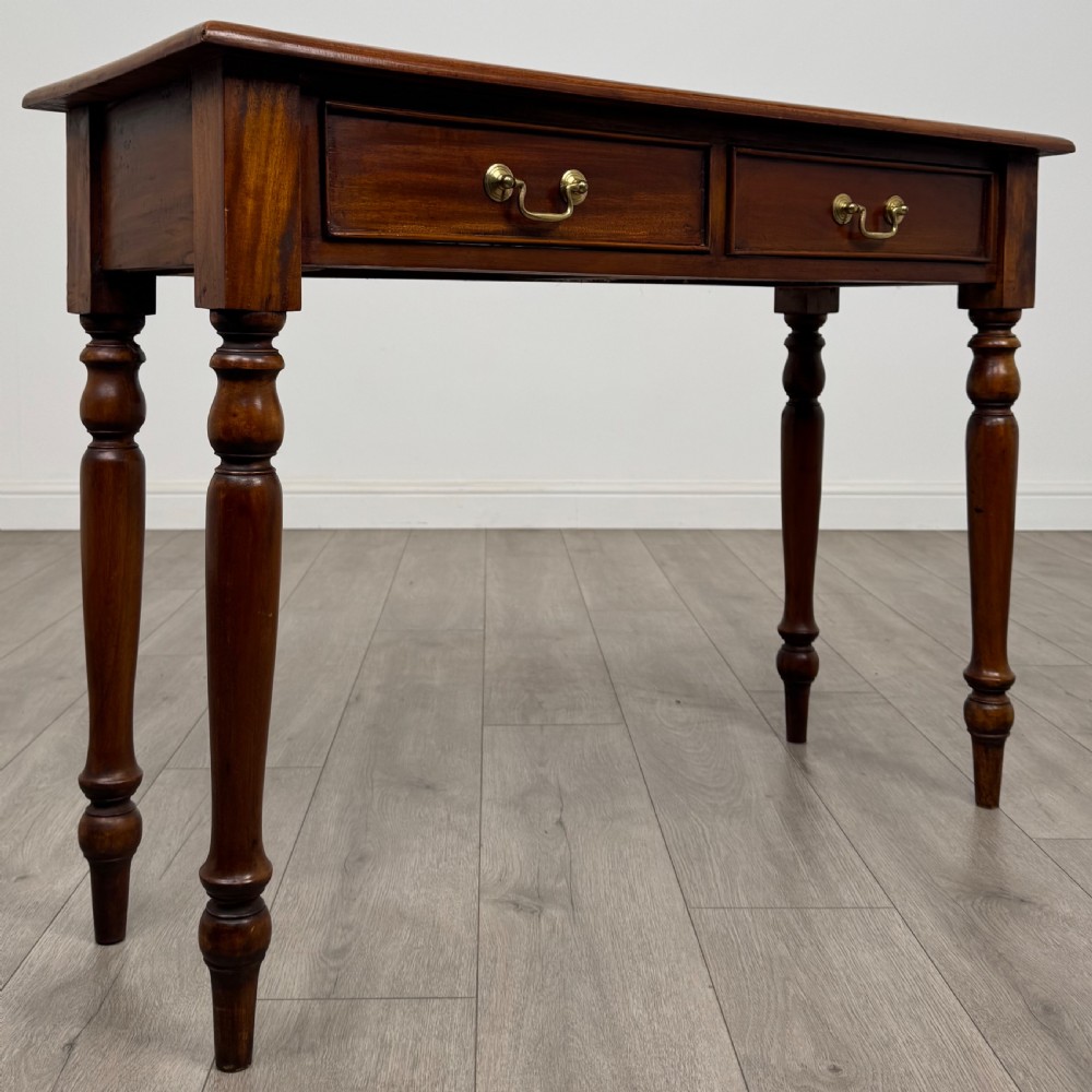 Antique 20th Century Good Quality Side Table In Mahogany  View IX