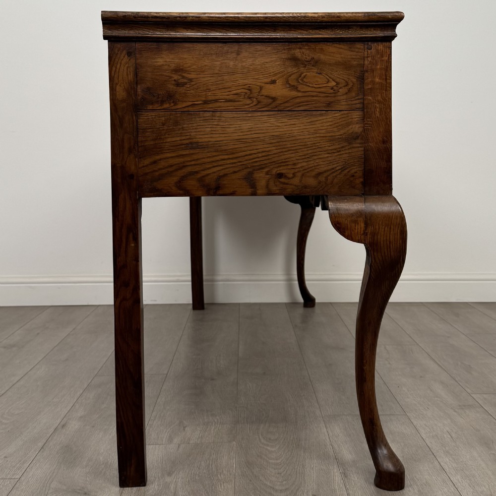 Antique 19th Century Fine Quality Large Oak Dresser Base  View VII