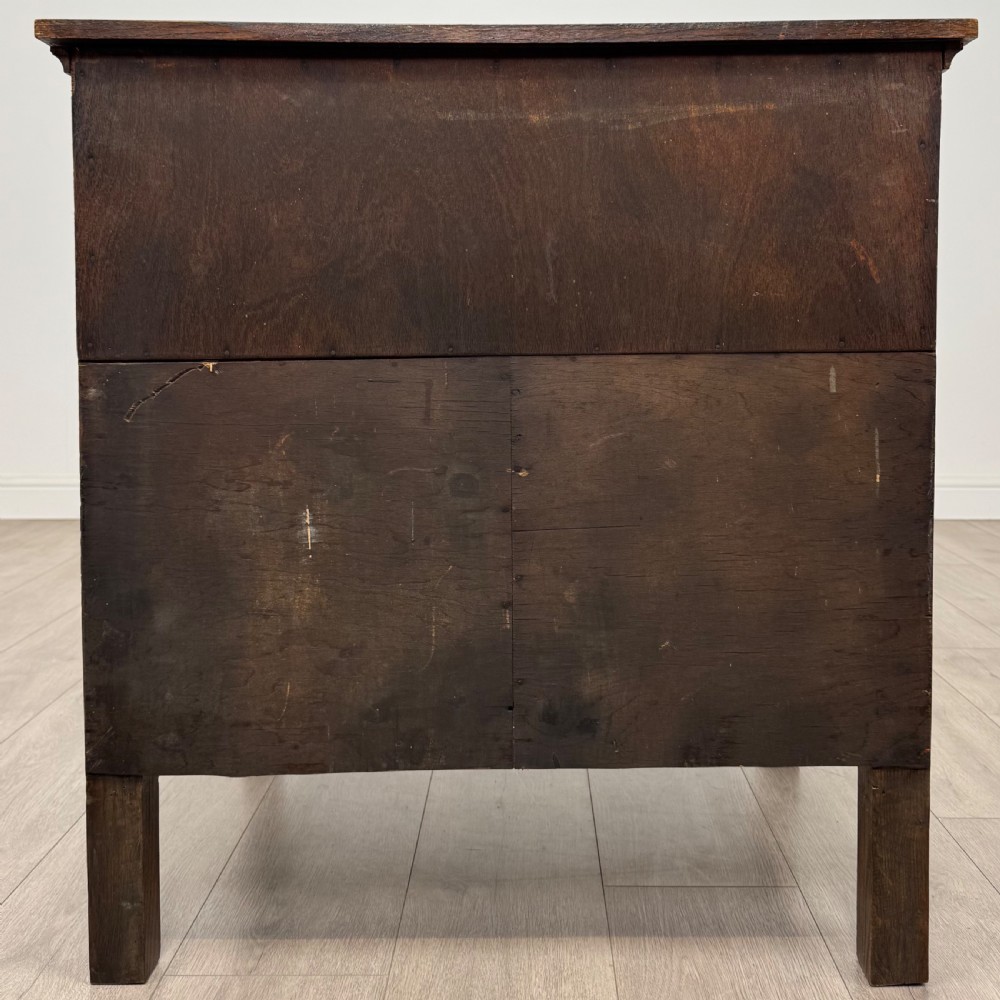 Antique 20th Century Deep Oak Chest Of Drawers In Oak  View XIII