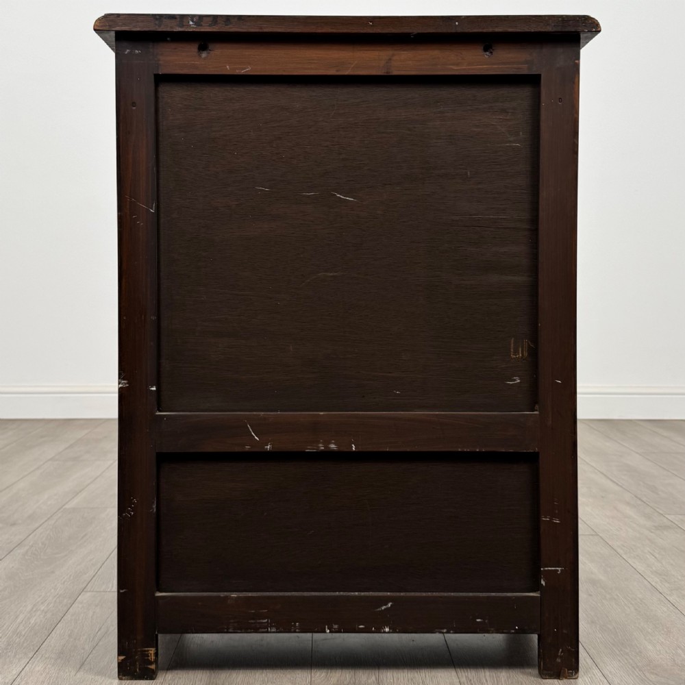 Antique 20th Century Good Quality Small Oak Cabinet  View VII