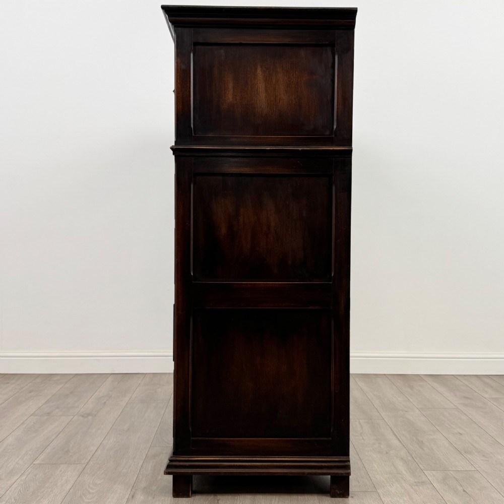 Antique 20th Century Jacobean Style Tall Chest Of Drawers  View IV