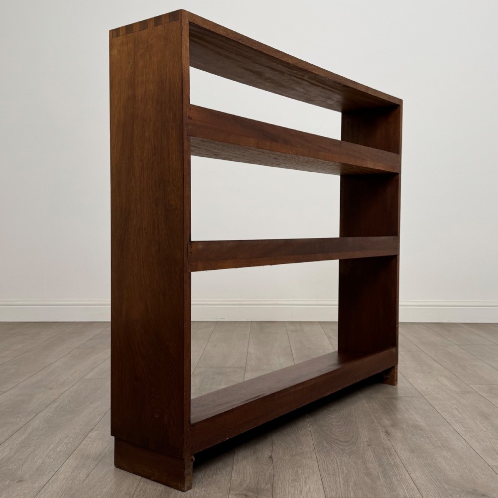 Antique 20th Century Simple Mahogany Bookcase  View VI