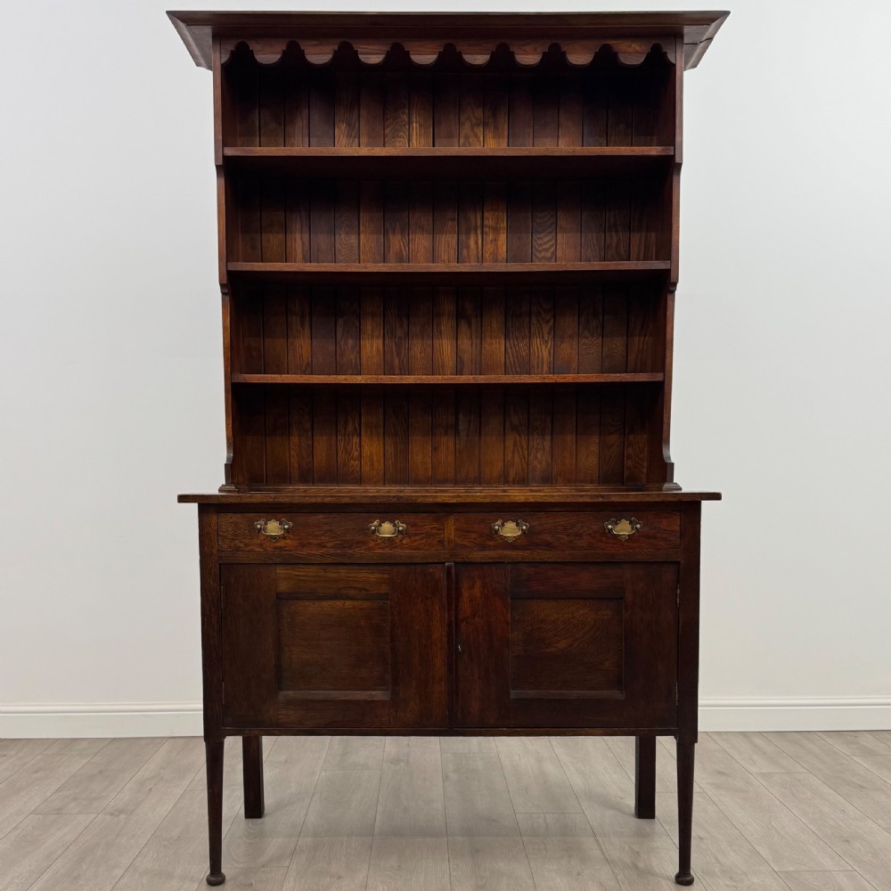 Antique 20th Century Good Quality Dresser In Oak 