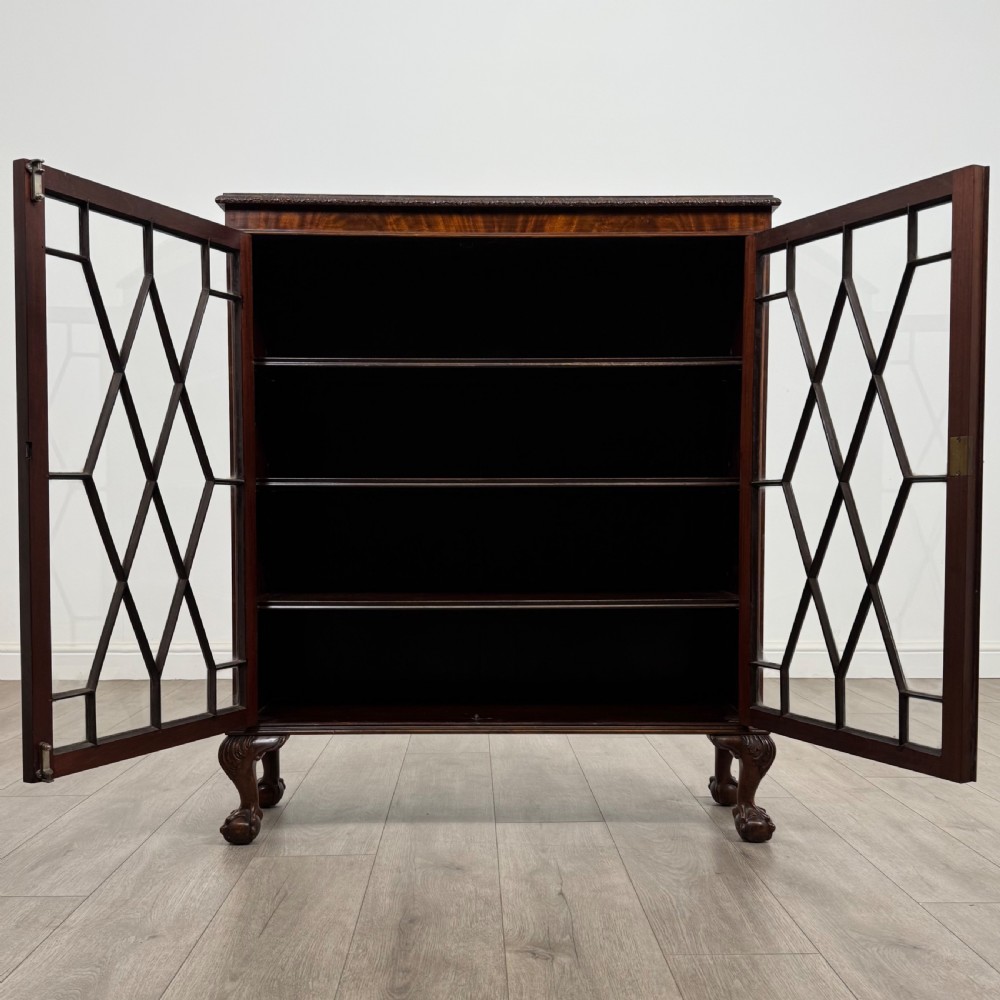 Antique 20th Century Small Mahogany Display Cabinet  View II