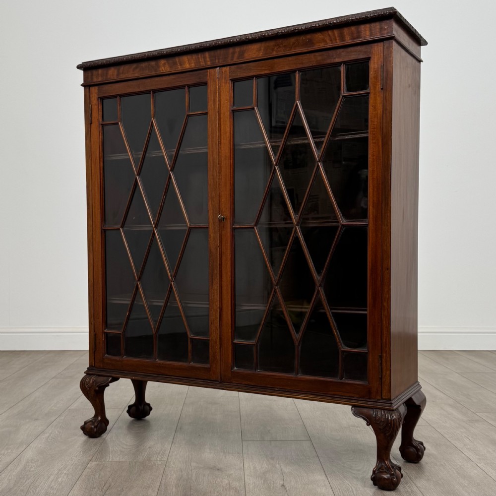 Antique 20th Century Small Mahogany Display Cabinet  View III