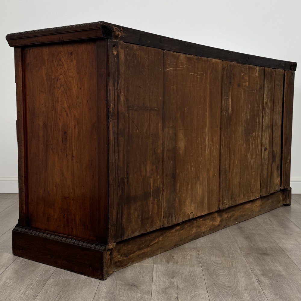 Antique 20th Century Good Quality Sideboard In Walnut  View V
