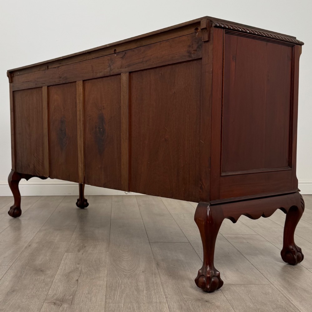  Antique 20th Century Good Quality Sideboard In Mahogany  View VII