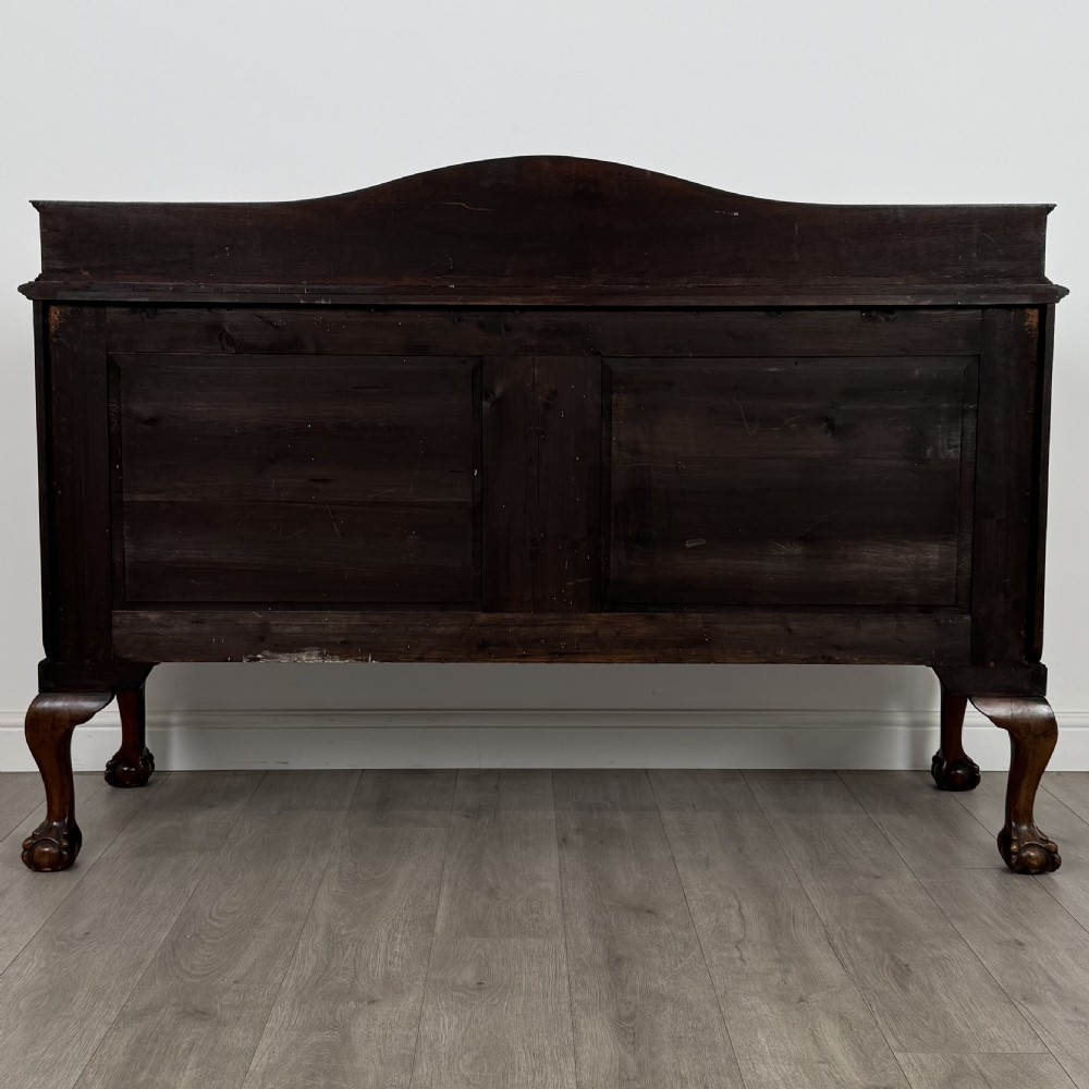 Antique 20th Century Good Quality Sideboard In Mahogany  View VI