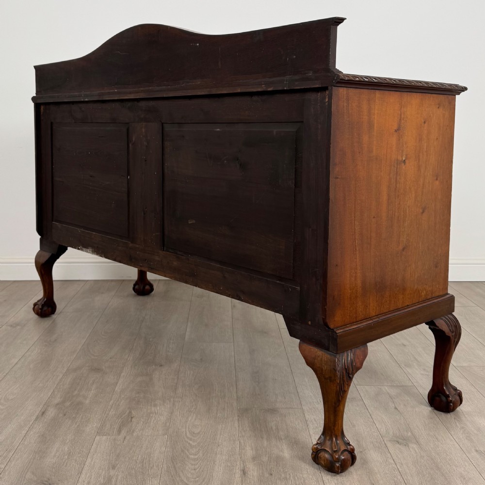 Antique 20th Century Good Quality Sideboard In Mahogany  View VII