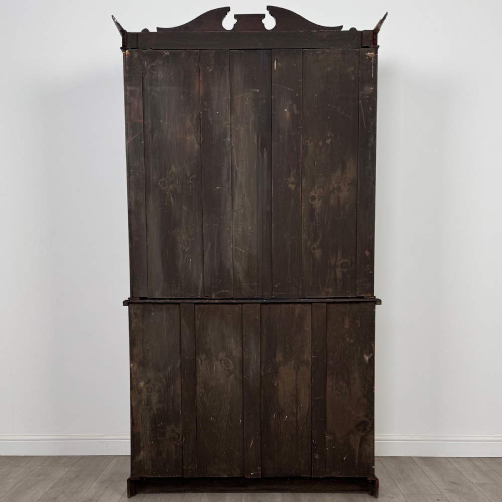 Antique 20th Century Good Quality Bookcase In Walnut  View VII