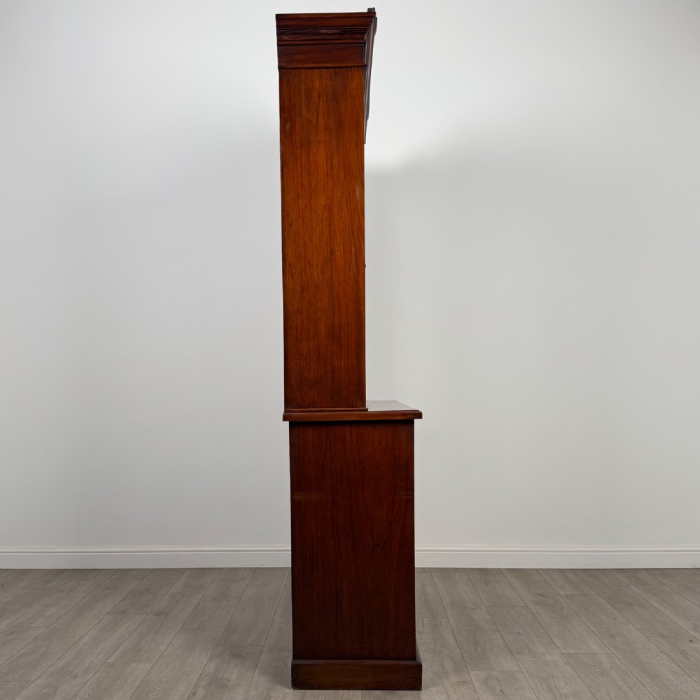 Antique 20th Century Good Quality Bookcase In Walnut  View IX