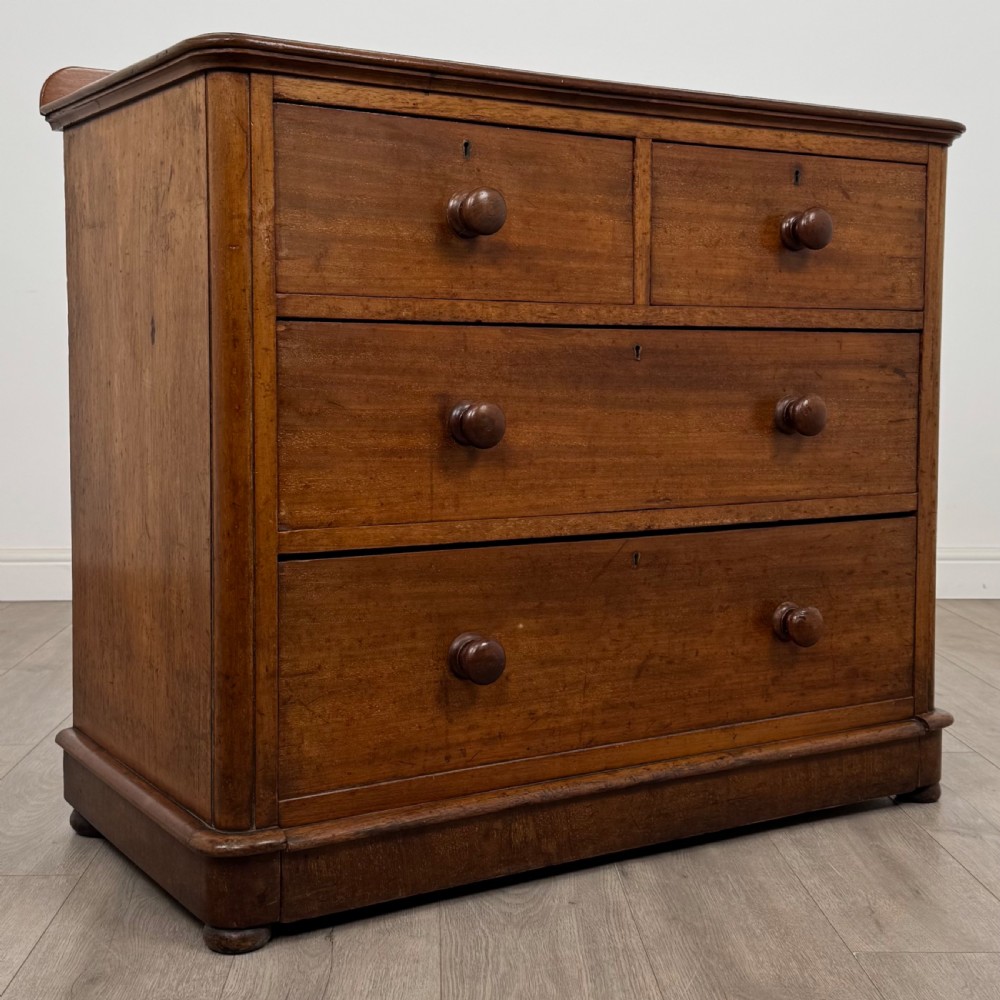 Antique 19th Century Fine Quality Chest Of Drawers In Mahogany  View VIII