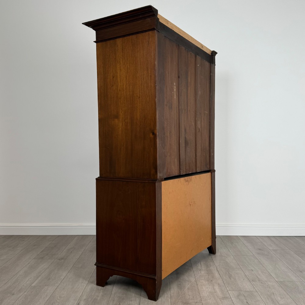 Antique 20th Century Unusual Chest Of Drawers In Mahogany  View V