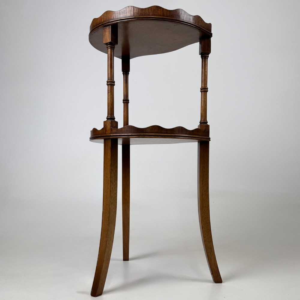 Antique 20th Century Small Mahogany Side Table View II