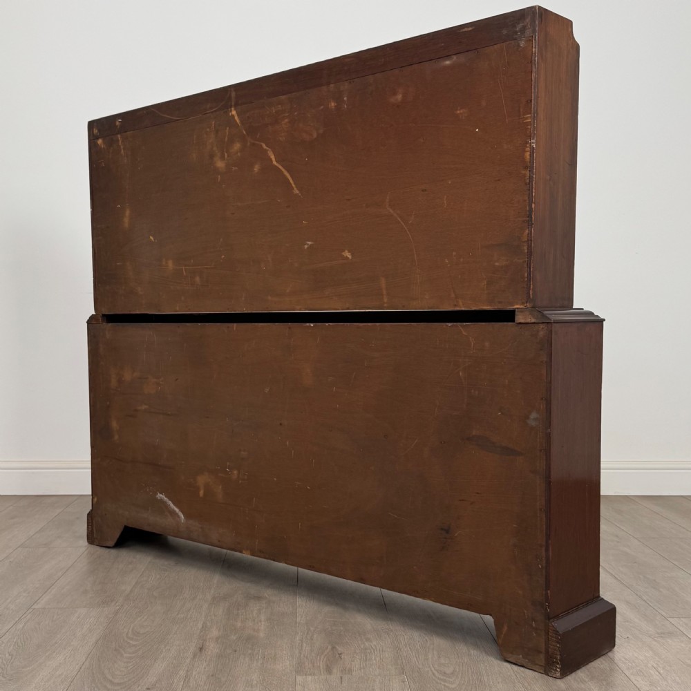 Antique 20th Century Good Quality Bookcase In Mahogany  View VII