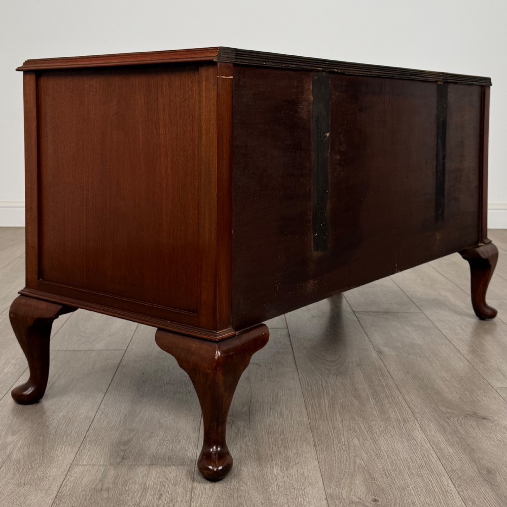  Antique 20th Century Low Chest Of Drawers In Walnut  View IV