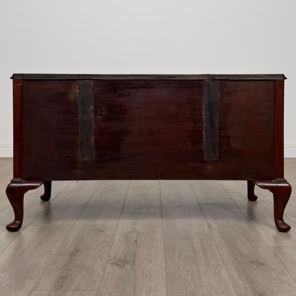  Antique 20th Century Low Chest Of Drawers In Walnut  View V
