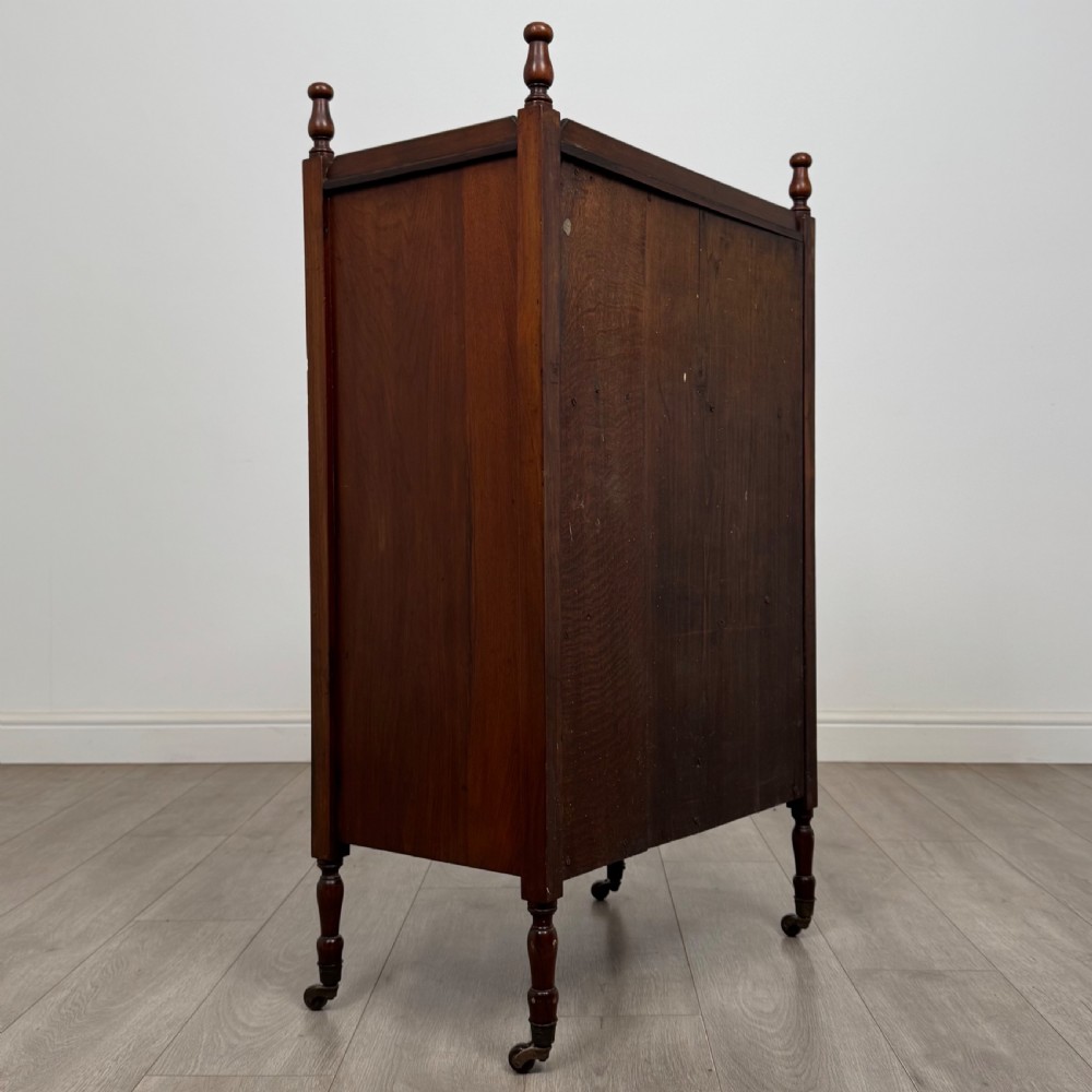 Antique 20th Century Good Quality Cabinet In Mahogany  View V