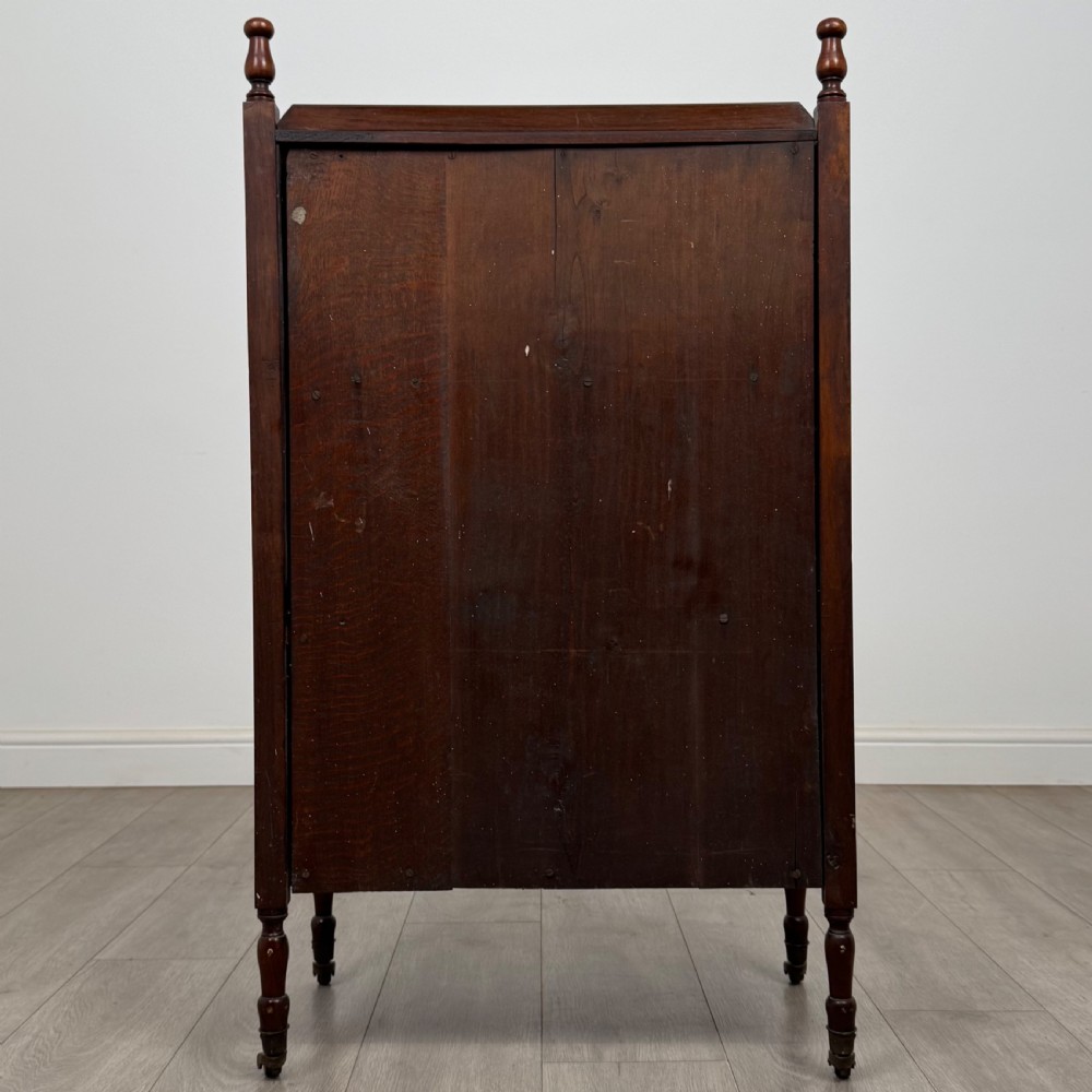 Antique 20th Century Good Quality Cabinet In Mahogany  View VI