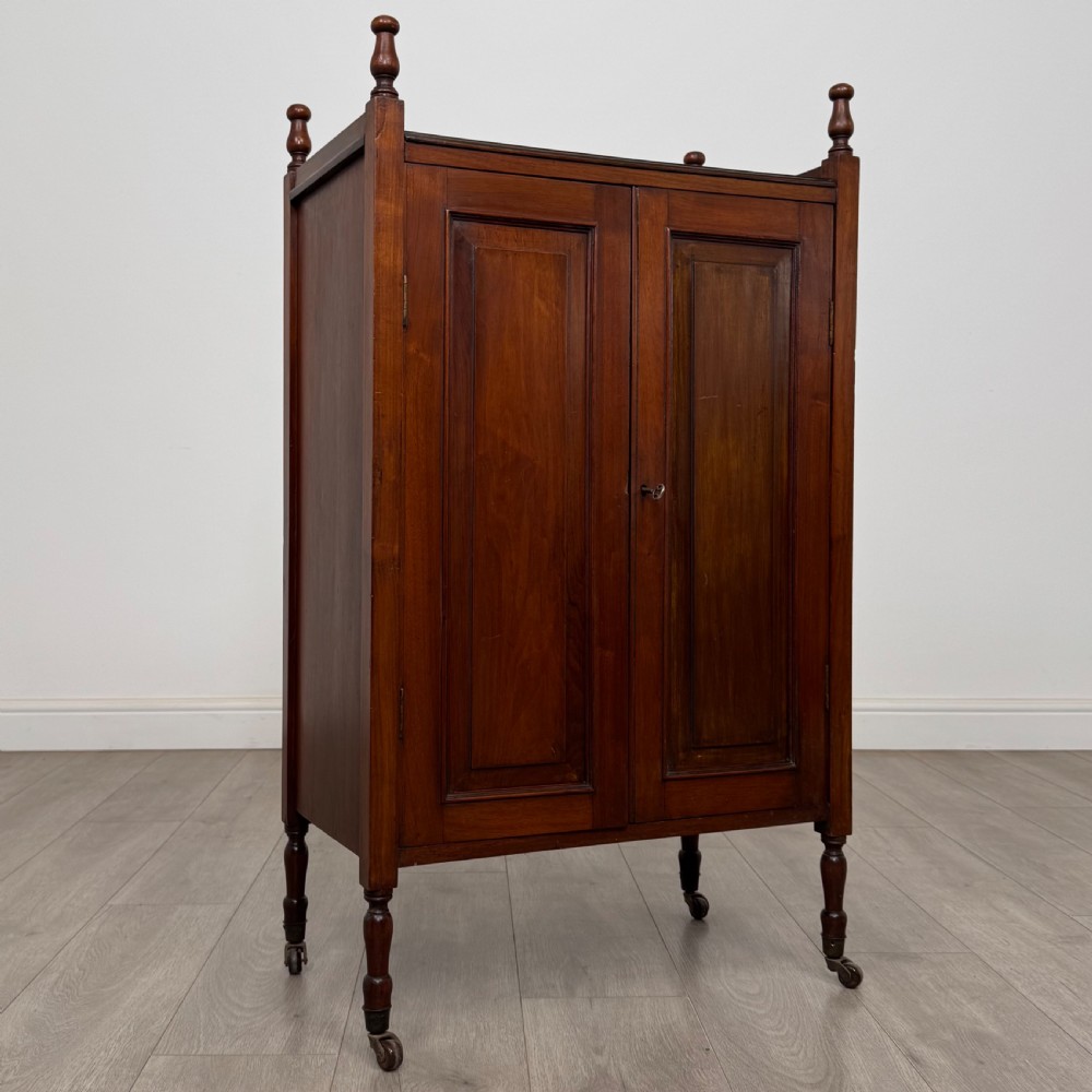 Antique 20th Century Good Quality Cabinet In Mahogany  View IX