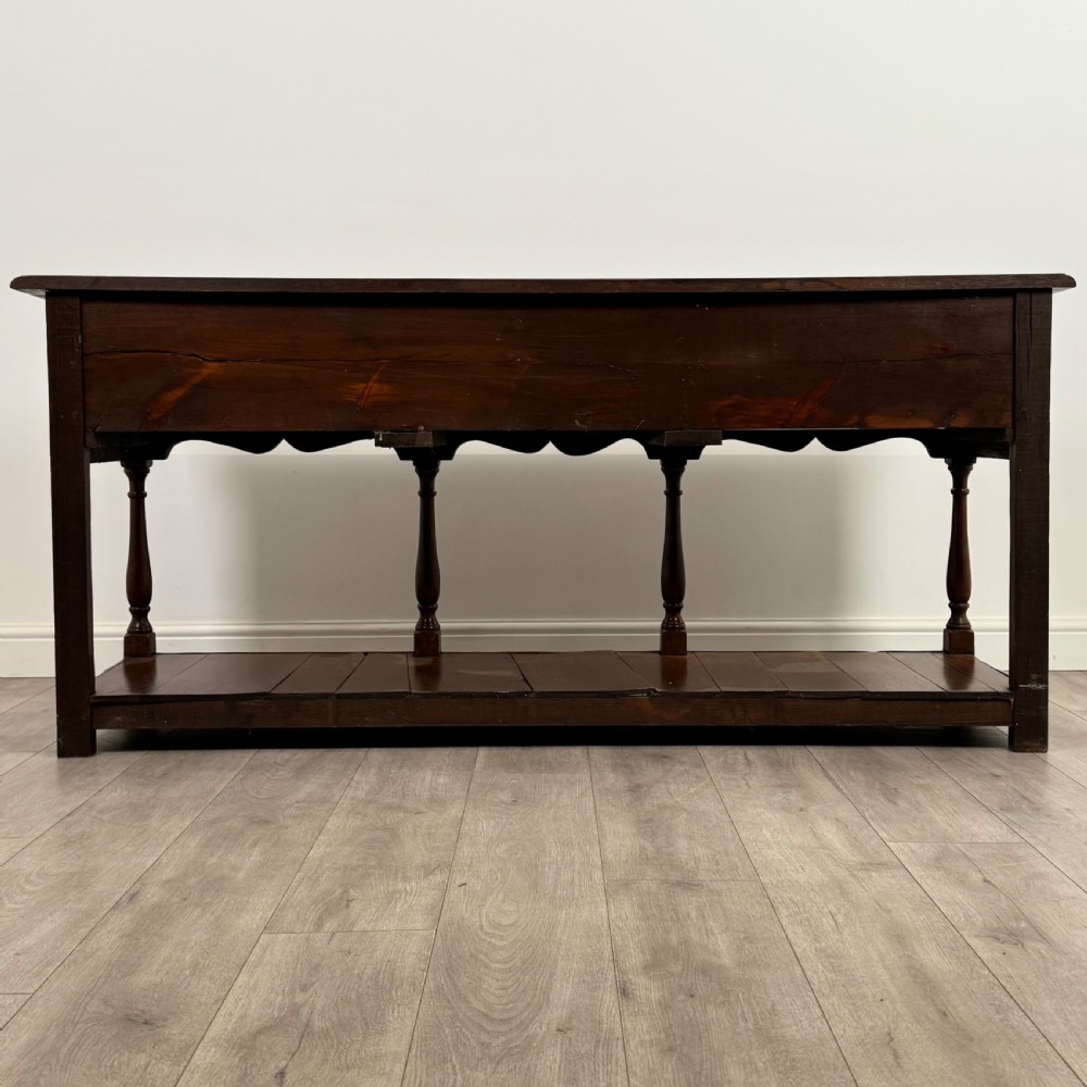  Antique 20th Century Fine Quality Dresser Base In Oak  View V