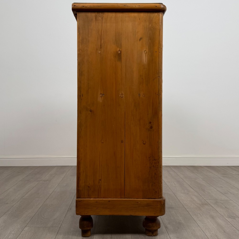  Antique 19th Century Farmhouse Pine Chest Of Drawers  View VII