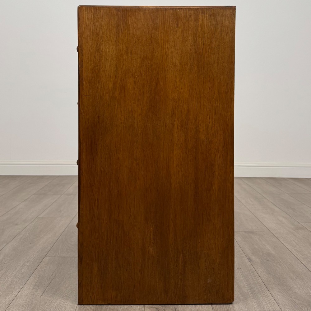 Antique 20th Century Good Quality Chest Of Drawers In Oak  View III