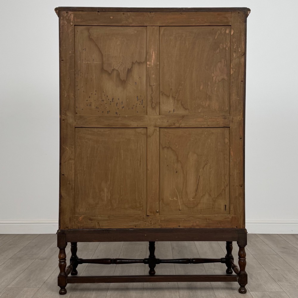 Antique 20th Century Good Quality Display Cabinet In Oak  View VII