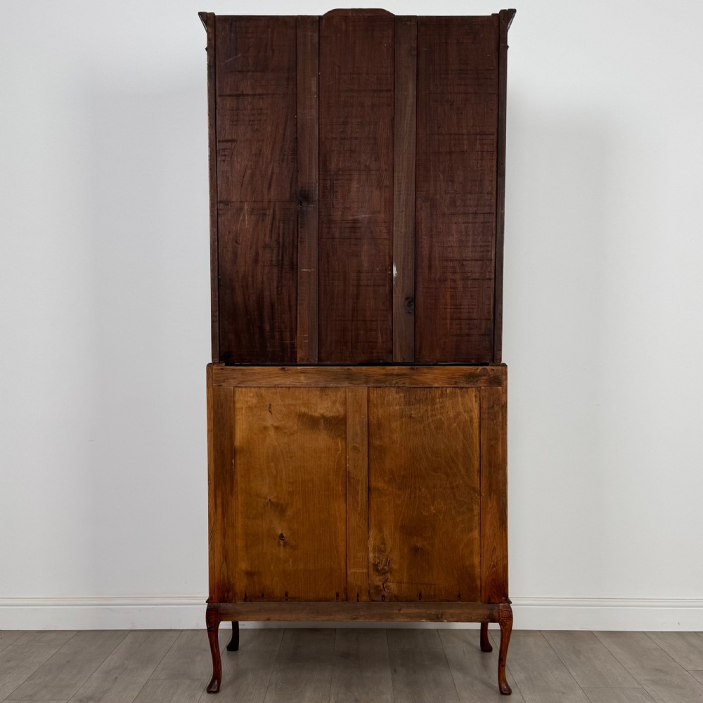 Antique 20th Century Bureau Bookcase In Mahogany  View VII