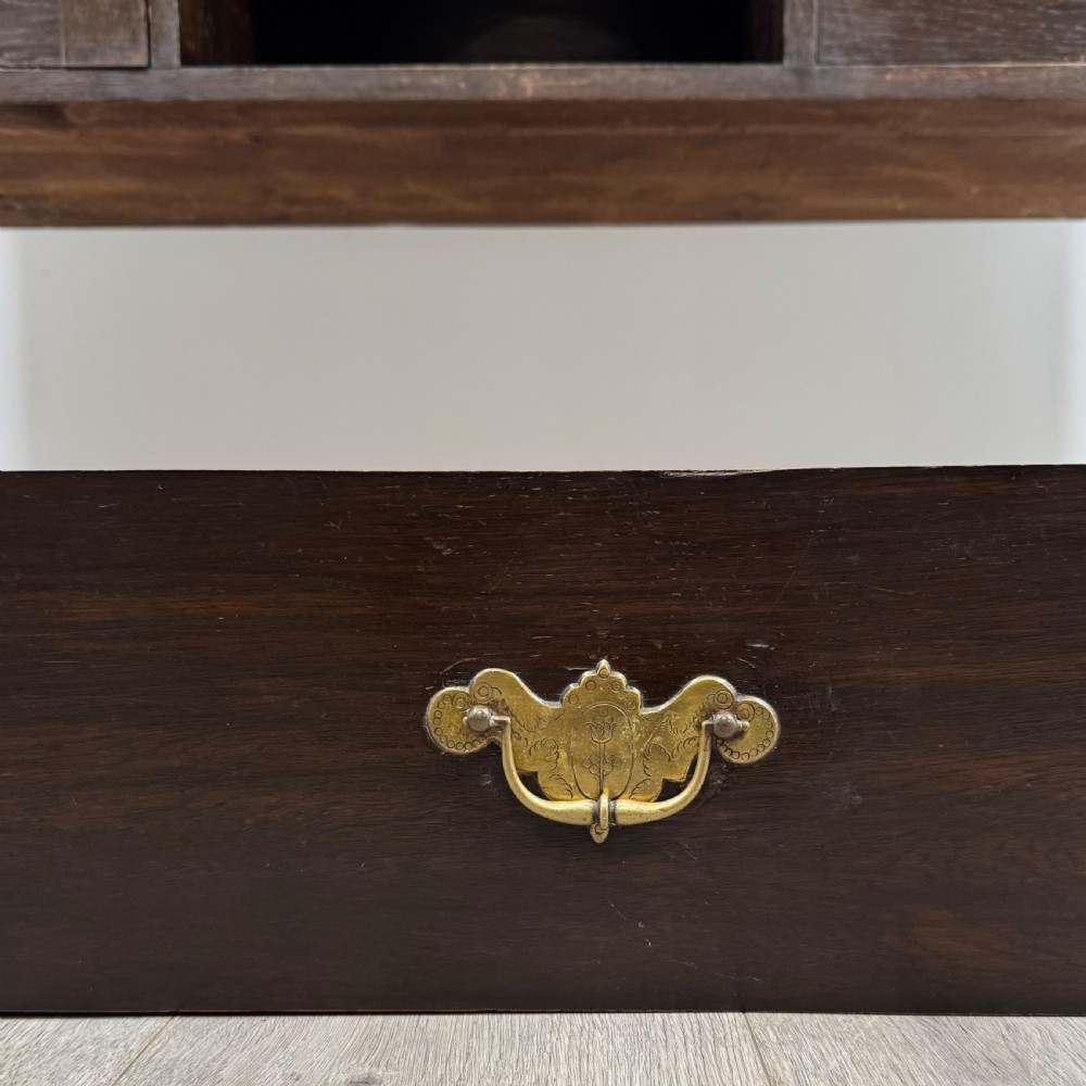 Antique 20th Century Art Nouveau Style Dresser In Oak View XII