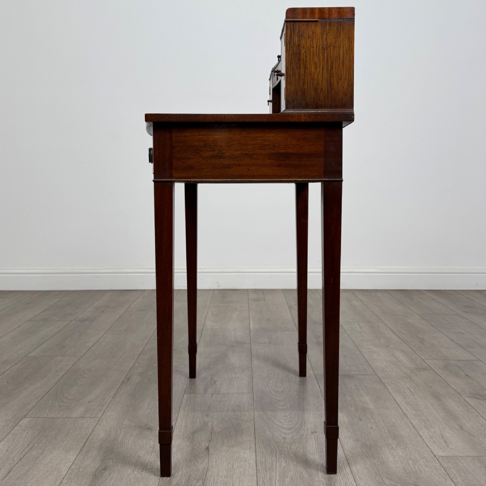 Antique 20th Century Small Writing Table In Mahogany  View IV