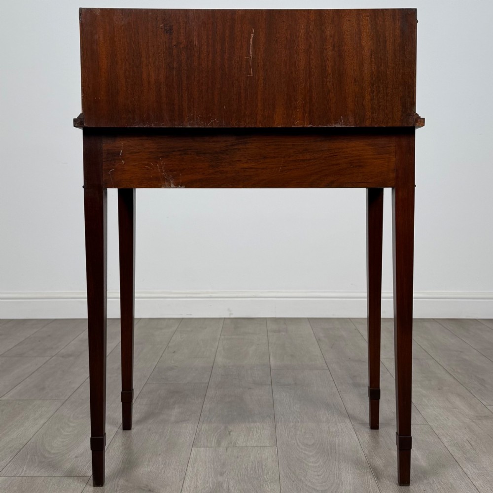 Antique 20th Century Small Writing Table In Mahogany  View VI