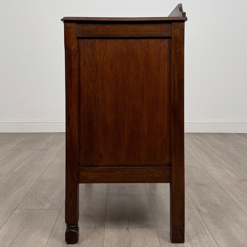 Antique 20th Century Good Quality Chest Of Drawers In Oak  View III