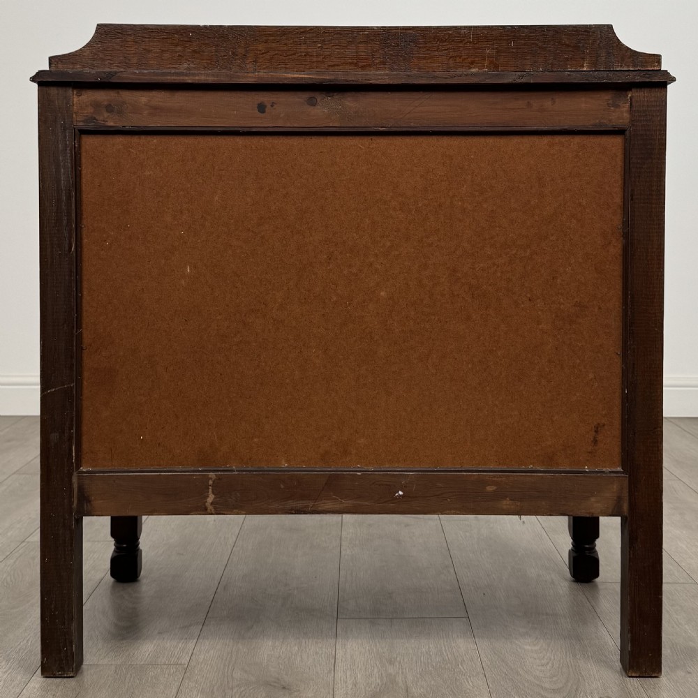Antique 20th Century Good Quality Chest Of Drawers In Oak  View V