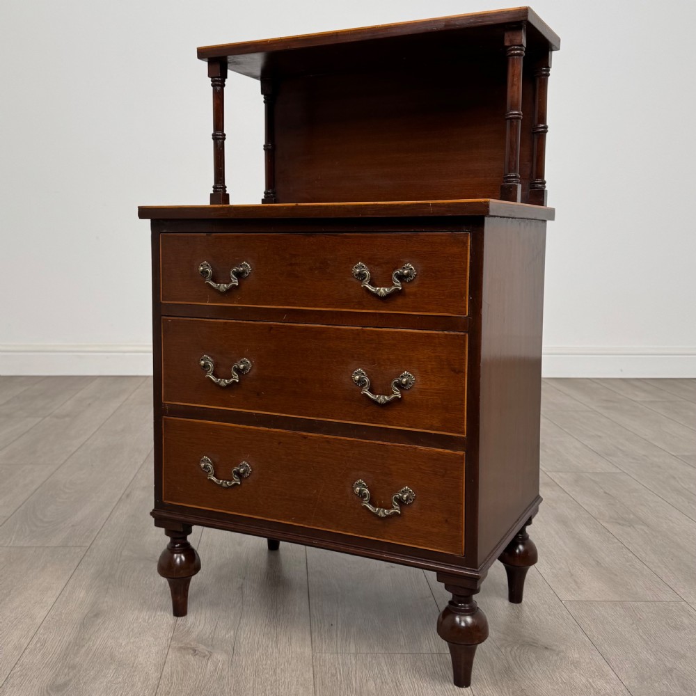 Antique 20th Century Small Mahogany Cabinet View II