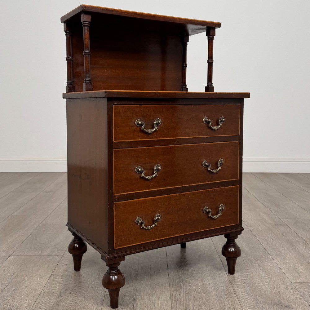 Antique 20th Century Small Mahogany Cabinet View VIII