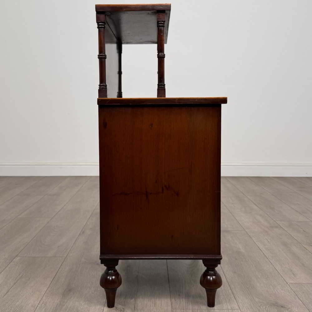 Antique 20th Century Small Mahogany Cabinet View IX